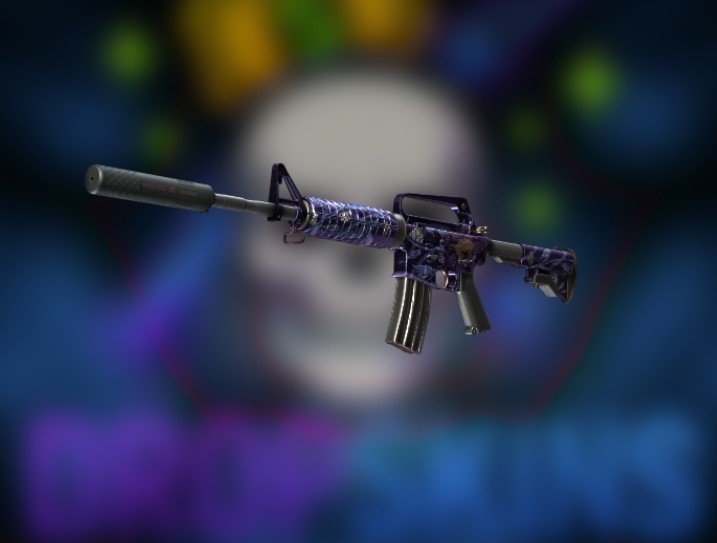 M4a1-s | Black Lotus (Testada em Campo)